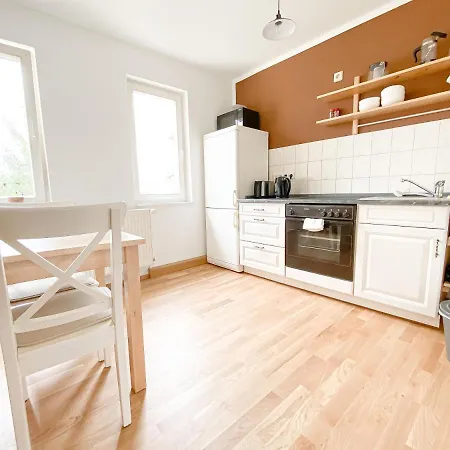 Helle, Moderne Ferienwohnung Nahe Zentrum * Leipzig